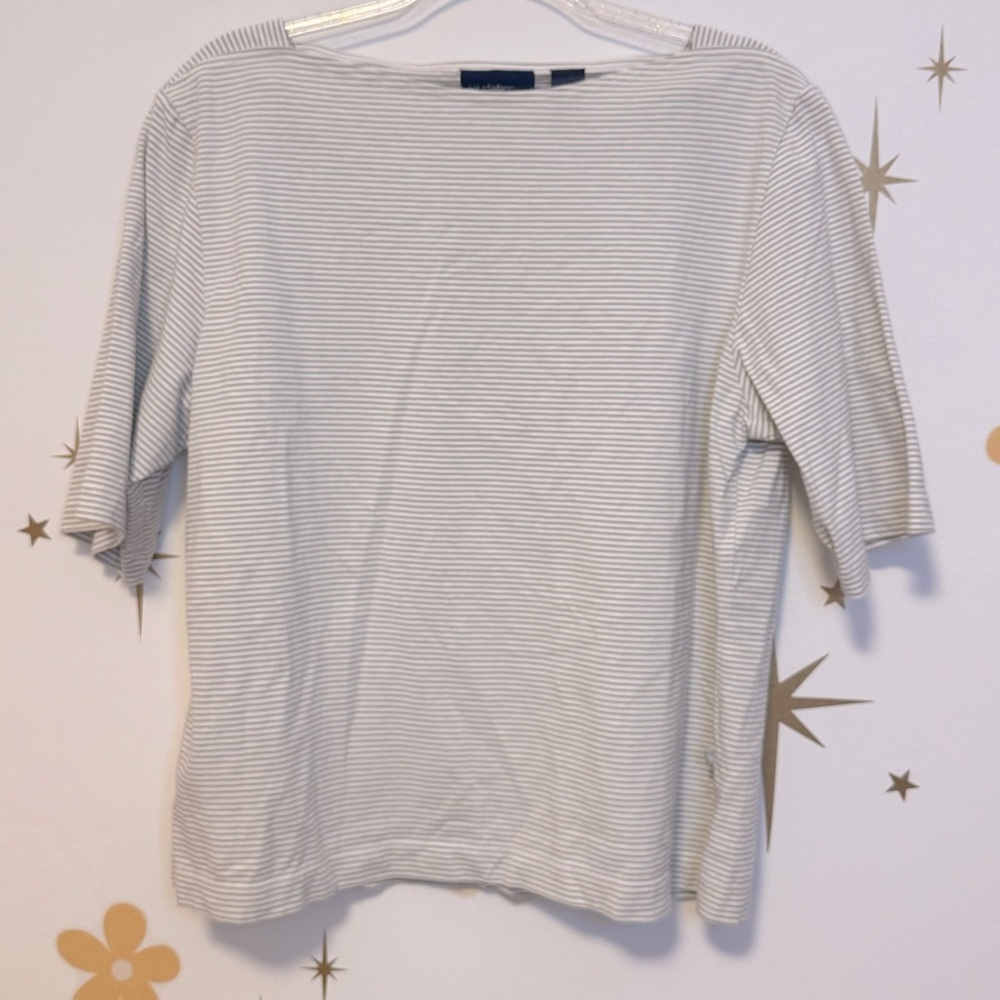 Liz Claiborne Striped Tee